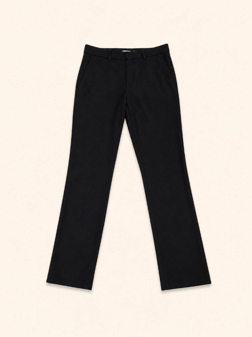 Mens 29x32 flat front Slim dress pants Black - Picture 5 of 5